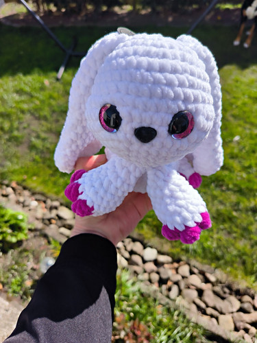 Gehäkeltes kuscheltier hase - kuscheltier,