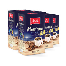 Melitta Montana Premium Filterkaffee gemahlen, für Filterkaffeemaschinen, im Set