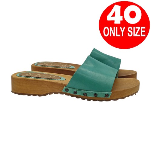 Damen echtholz clogs mit - damen,
