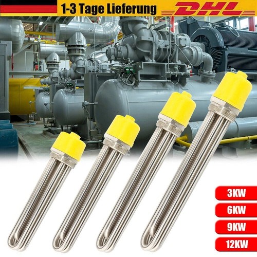 Edelstahl heizstab 2 - edelstahl, 1/2"