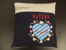 Oktoberfest Kissenbezug  33x33cm,  echte Stickerei