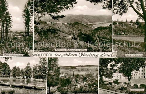 Waldbroel panorama siegtal - waldbroel,