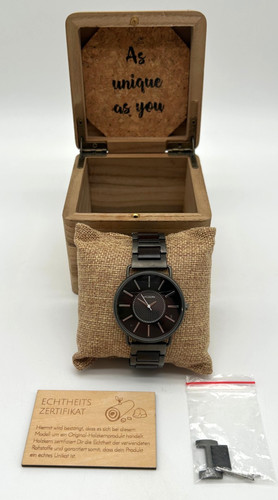 Holzkern herren armbanduhr - holzkern, /