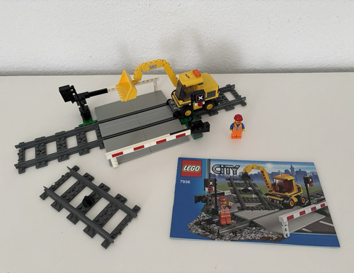 Lego city bahnübergang - city:,