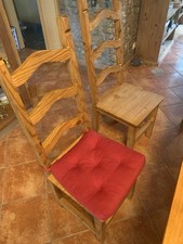 Esszimmer Stühle  Mexico Mexiko Pinie Antik Geölt gewachst