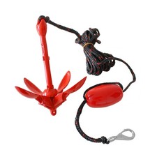 Klappanker 1,5kg rot mit Seil