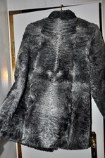 Persianerjacke schw-w-meliert