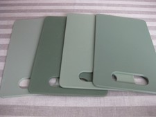 Frühstücksbrettchen Schneidebrett Melamin Brettchen Frühstück Kunststoff 25x15cm