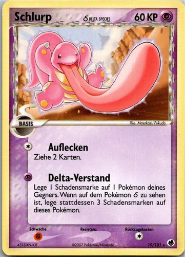 Pokémon schlurp 101 ex - pokémon,