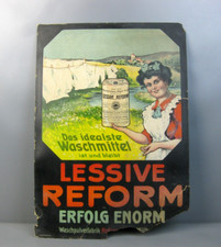 altes Werbeschild Lessive