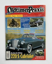 Oldtimer Praxis Adler Trumpf  Junior -  Mercedes 220 S Cabriolet