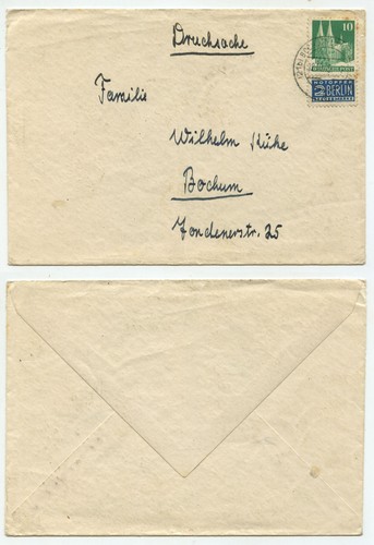 08393 beleg bochum - beleg,