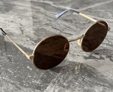 Saint Laurent Sonnenbrille SL 136 Zero 004 Tabak Brown