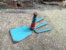 Gardena, Combisystem Hacke, 3 Zinken Doppelhacke Hand Gartengerät