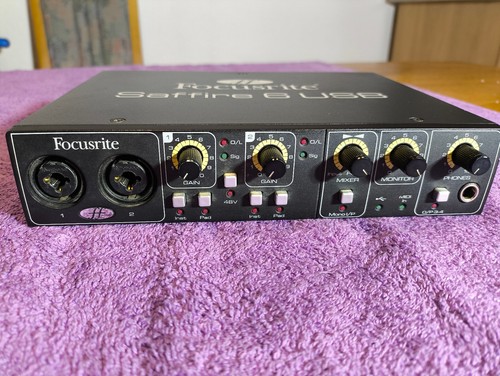 Focusrite saffire usb 0 - focusrite, 6