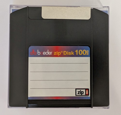 Zip 100disks boeder - by,