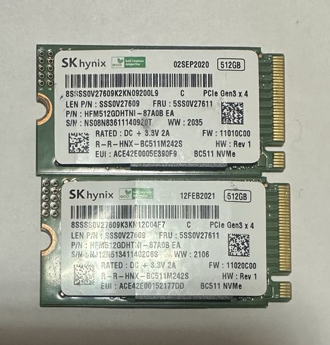 Skhynix 512gb 100 - 100%, health