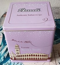 !! schöne, große Bauli Panettone Blechdose Milano Verona Dose für Sammler top !!