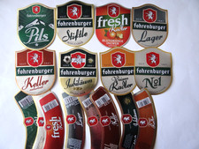 8 Etiketten 0,33 L- Brauerei