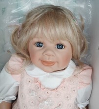 Künstlerpuppe "Melanie"  Monika Levenig.,komplett. Lim: 750