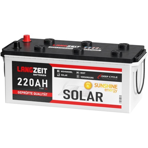 Solar batterie 220ah 12v - batterie,