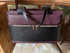 Große Handtasche Bordeaux