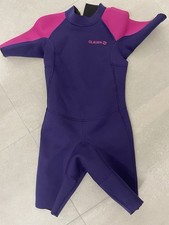 Neoprenanzug Shorty für Kinder, Lila, Gr. 125 - 132 Marke OLAIAN