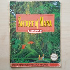 Secret of Mana Spieleberater Lösungsbuch Super Nintendo SNES (starke Spuren)