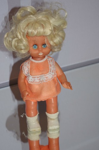 Sprechende vintage puppe - vintage, 25