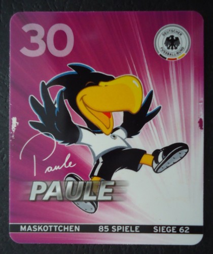 Dfb rewe sammelkarte 30 - dfb, nr.