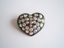 Brosche Herz Aurora Borealis