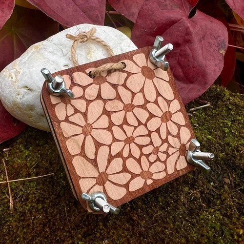 Taschenblumenpresse