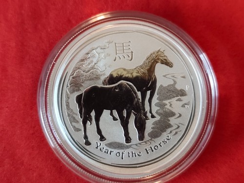 Silbermünze lunar ii - 1, oz