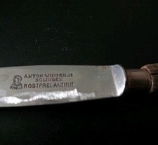 seltenes Messer, Anton Wingen