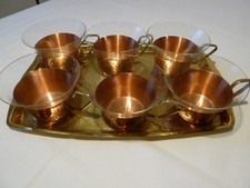 Vintage 6x Teegläser auf