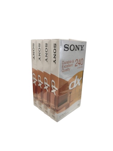 Sony 240 vhs - sony, dx