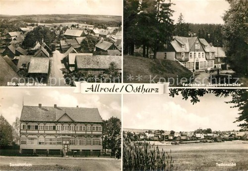 Allrode blick von - blick,