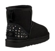 UGG MINI STUDDED BLING SCHWARZ