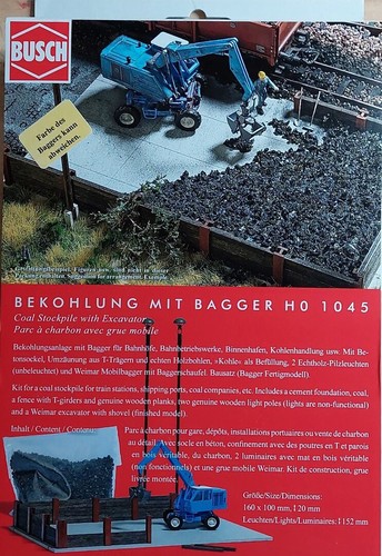 Busch modellbau 1045 - modellbau, bekohlung