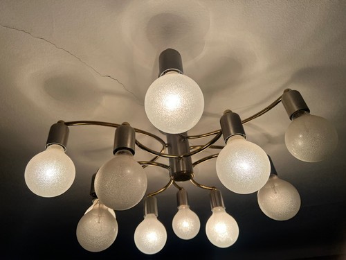 1970er designer deckenlampe - 1970er,