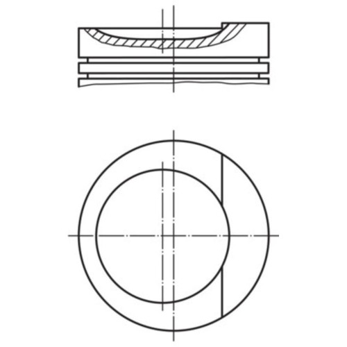 Kolben mahle 034 für - kolben,