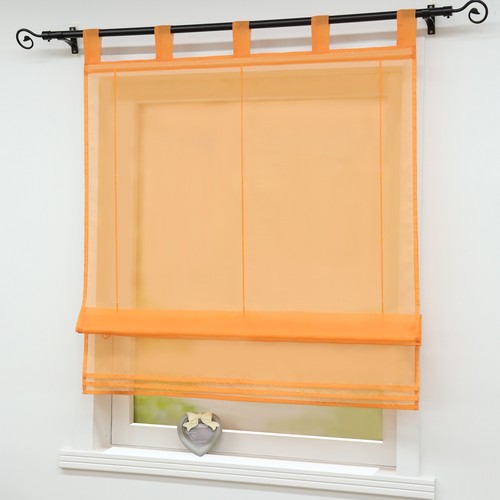 Transparent raffrollo mit - transparent,