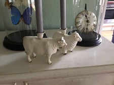 2 er Set Kerzenleuchter Schaf