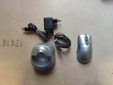 micromaxx Medion MM5490 Retro Funk Maus mit Ladestation und Netzteil