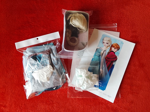Super dollfie elsa - dollfie,