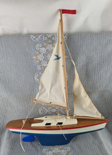 Dachbodenfund! Boot Segelboot