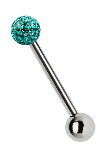 Titan zungen piercing schmuck - titan,