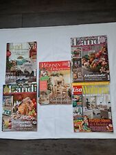 Mein Schönes Land/Landidyll/(Lisa)Wohnen& Dekorieren Zeitschriften 5 Stk