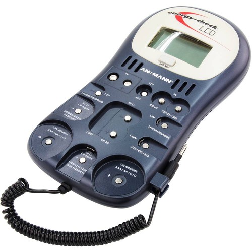 Ansmann batterietester - ansmann,