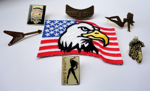 Gebrauchte biker pin konvolut - biker,
